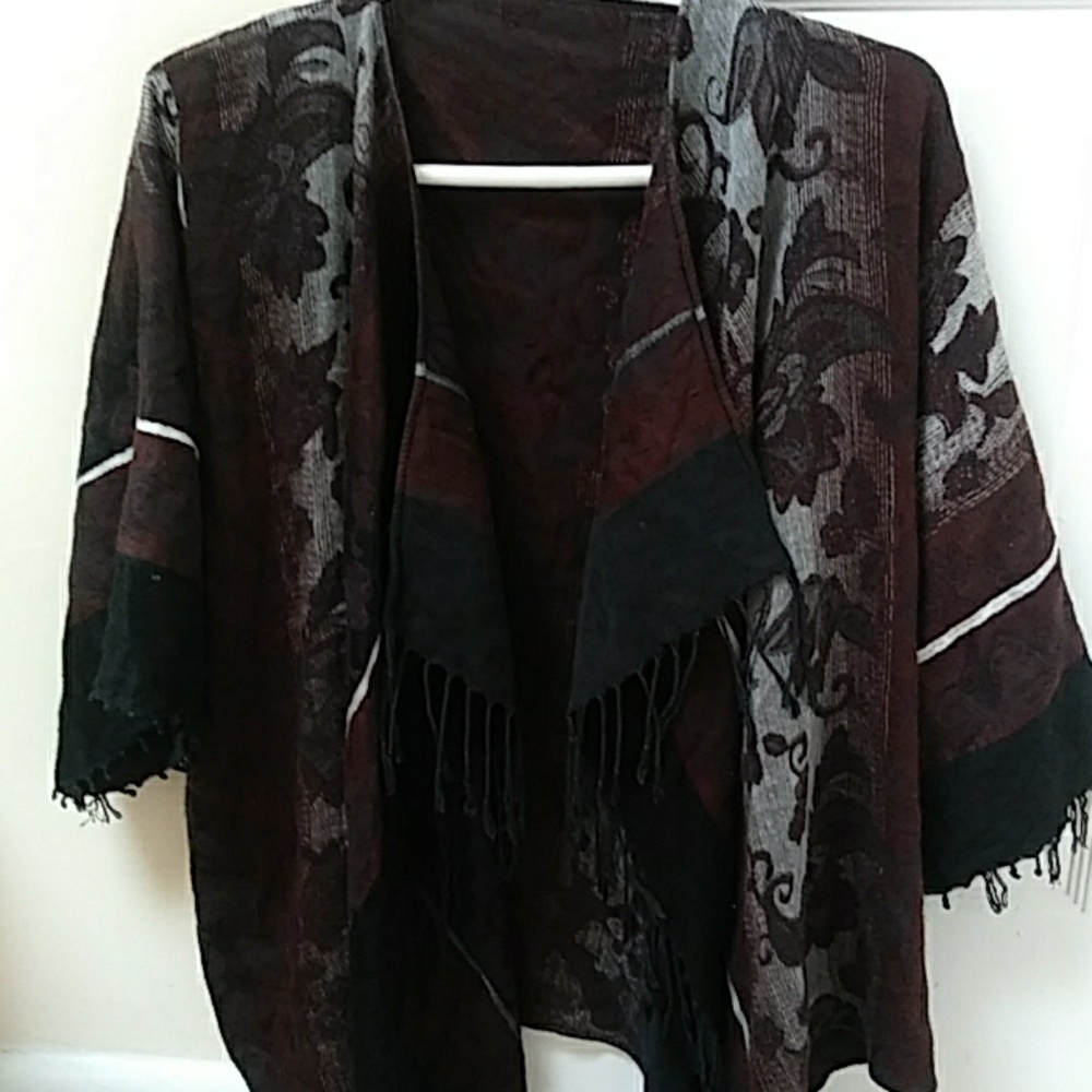 Cool weather cardigan wrap